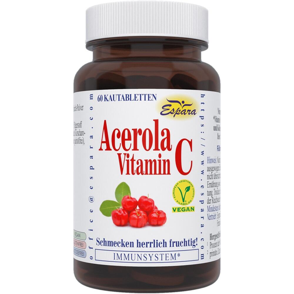 Espara Acerola Vitamin C 60 St Kautabletten