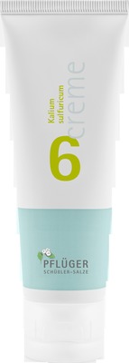 Schüßler-Salz Nr. 6 Kalium sulfuricum D4 75 g Creme