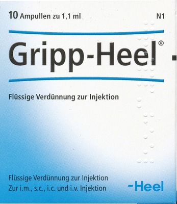 Gripp-Heel bei grippalen Infekten 10 St Ampullen