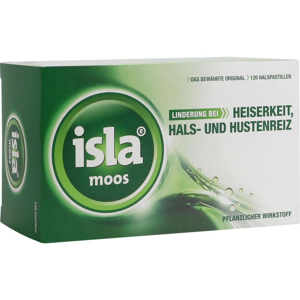 isla moos Halspastillen  120 St Pastillen