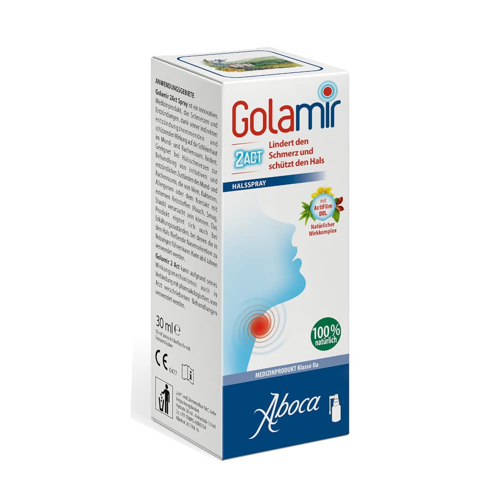 Golamir 2ACT bei Halsschmerzen 30 ml Spray
