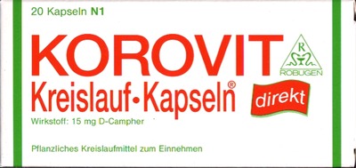 KOROVIT Kreislauf-Kapseln 20 St Kapseln