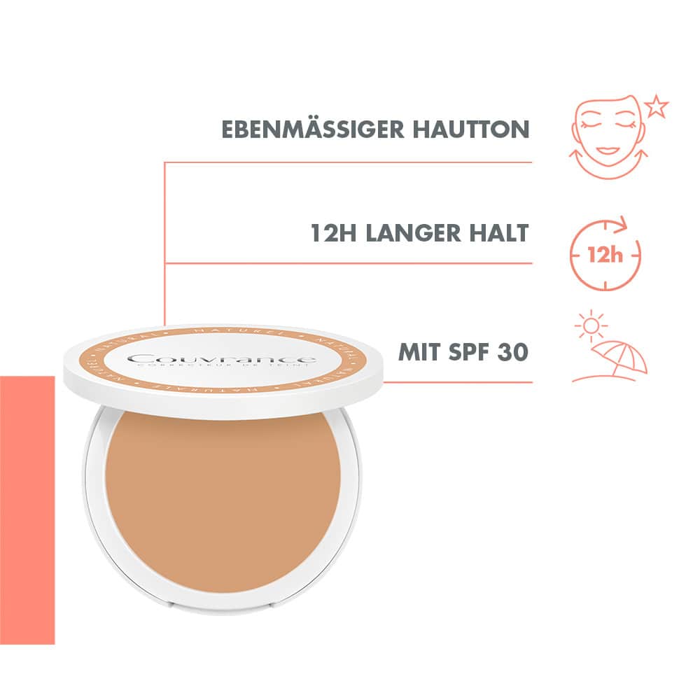 Avène Couvrance Kompakt Creme-Make-up Naturel 1.1 8.5 g Creme