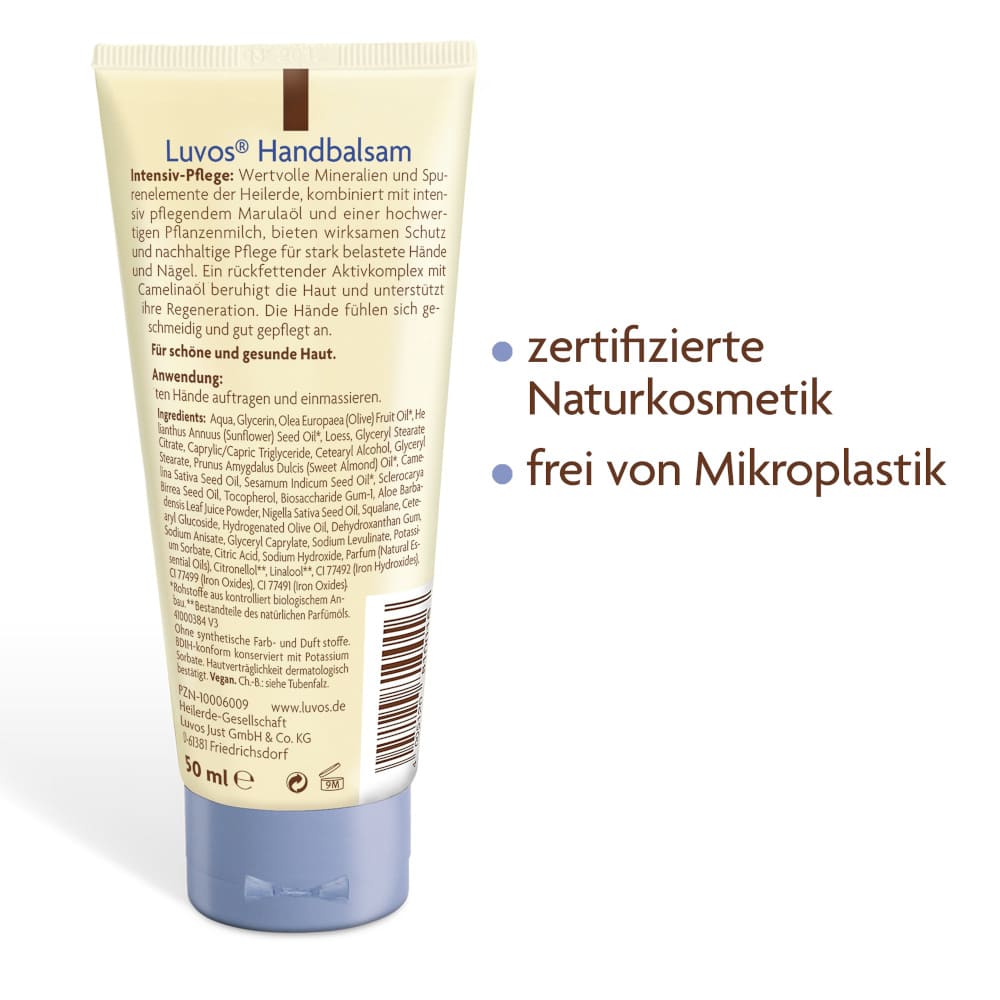 Luvos HEILERDE Handbalsam 50 ml Emulsion