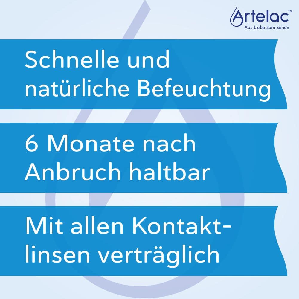 Artelac Splash MDO Augentropfen für trockene Augen 2X15 ml Augentropfen