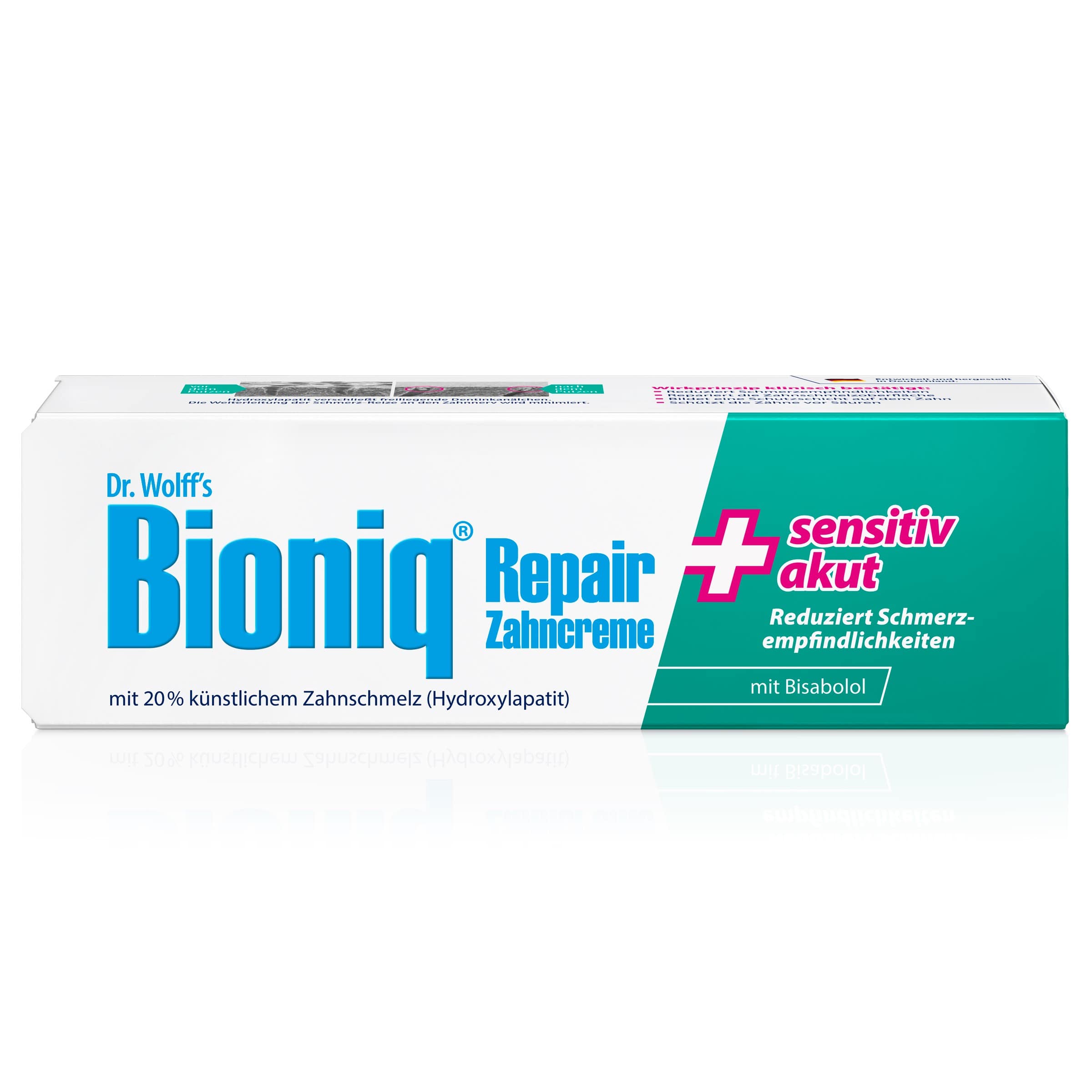 Bioniq Repair Zahncreme sensitiv akut 75 ml Zahncreme