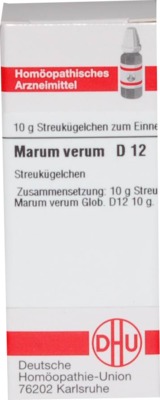 MARUM VERUM D 12 Globuli 10 g Globuli