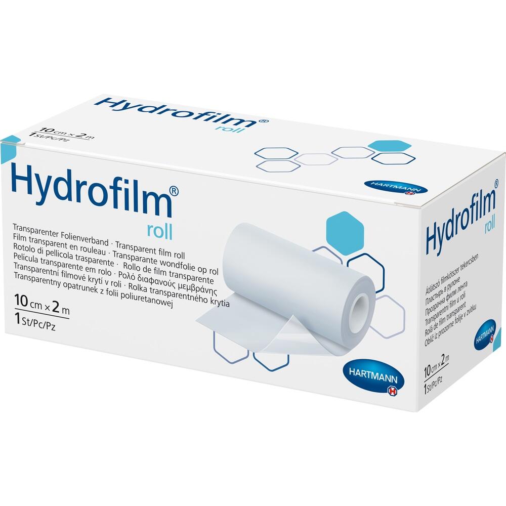 Hydrofilm roll transparenter Folienverband 10cm x 2m 1 St Verband