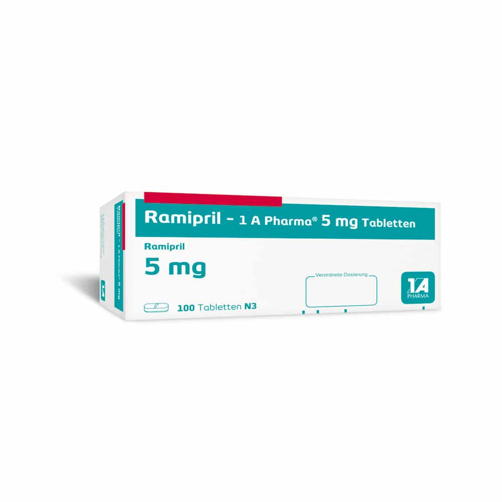 Ramipril-1A Pharma 5mg 100 St Tabletten