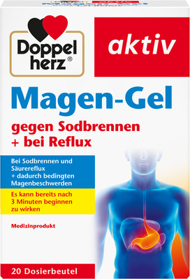 Doppelherz aktiv Magen-Gel gegen Sodbrennen + bei Reflux 20 St Gel