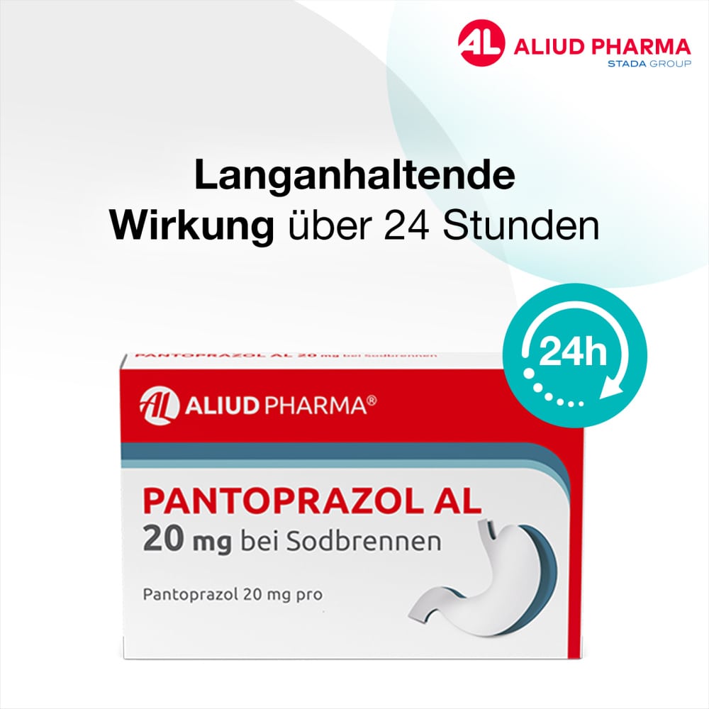 Pantoprazol AL 20 mg bei Sodbrennen