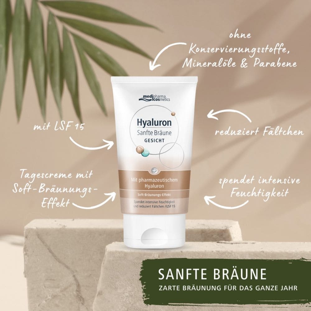Hyaluron Sanfte Bräune GESICHT 50 ml Creme