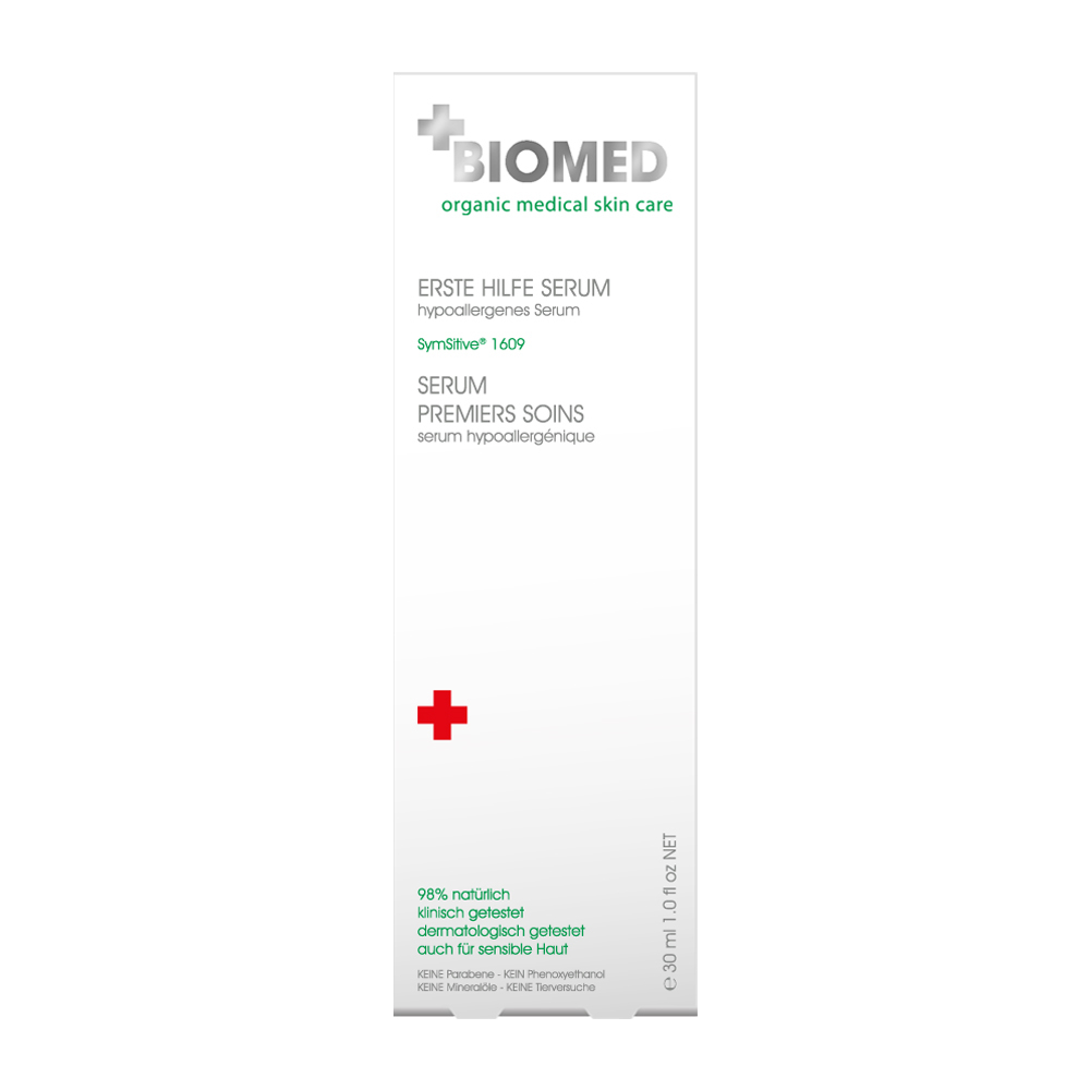 BIOMED Erste Hilfe Serum hypoallergen 30 ml Konzentrat