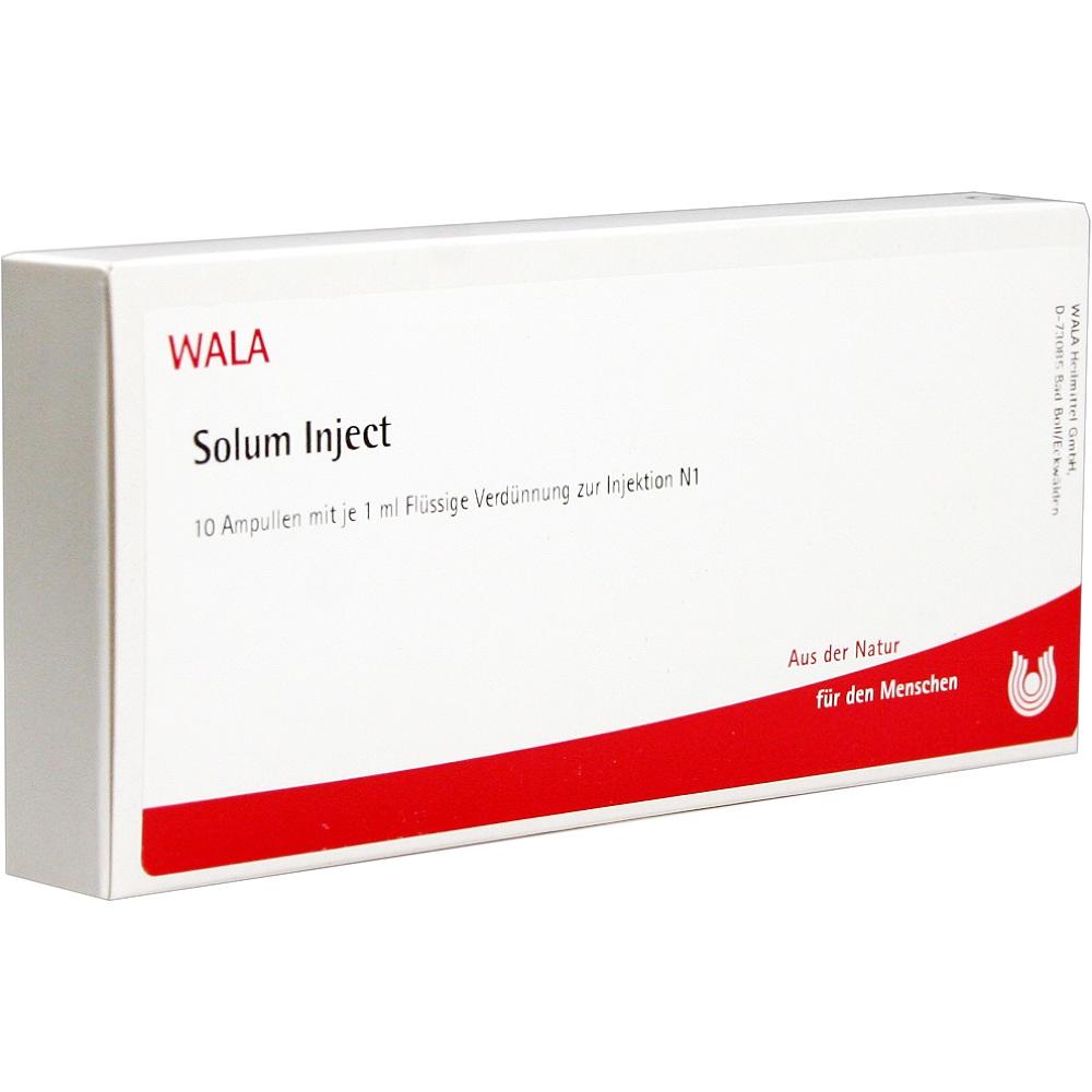 WALA Solum Inject 10X1 ml Ampullen