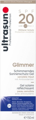 ULTRASUN Glimmer Gel SPF 20 150 ml Gel