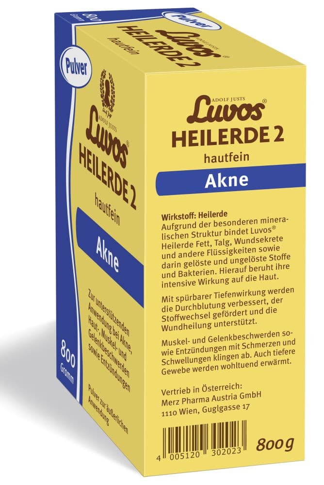 Luvos HEILERDE 2 hautfein 800 g Pulver