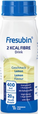 Fresubin 2 kcal Fibre Trinknahrung Lemon 24X200 ml Lösung