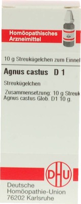 AGNUS CASTUS D 1 Globuli 10 g Globuli