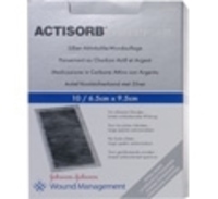 ACTISORB 220 Silver 6,5x9,5 cm steril Kompressen 10 St Kompressen
