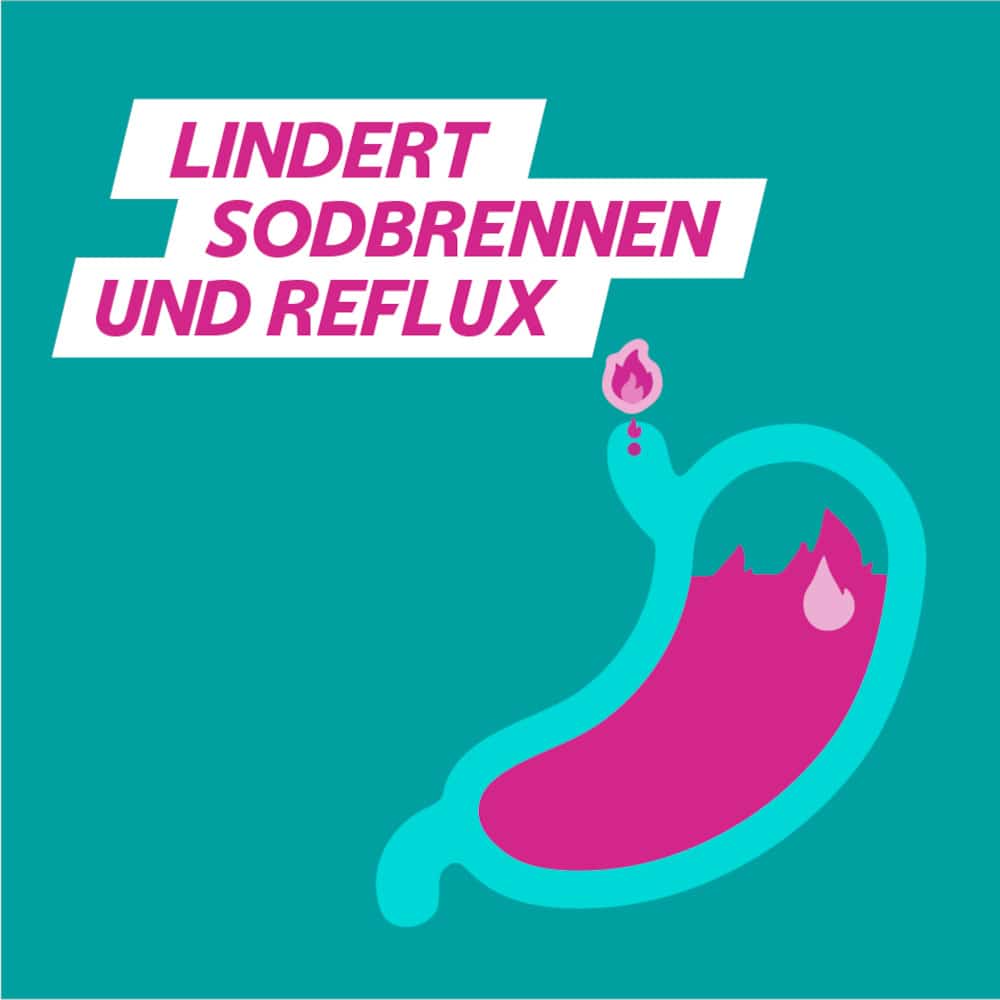 GAVISCON DUAL Bei Sodbrennen 80 St Kautabletten