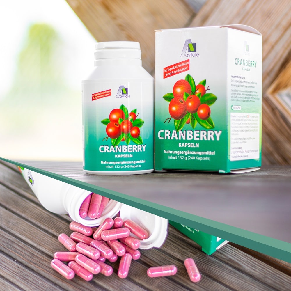 Avitale CRANBERRY KAPSELN 400 mg 60 St Kapseln