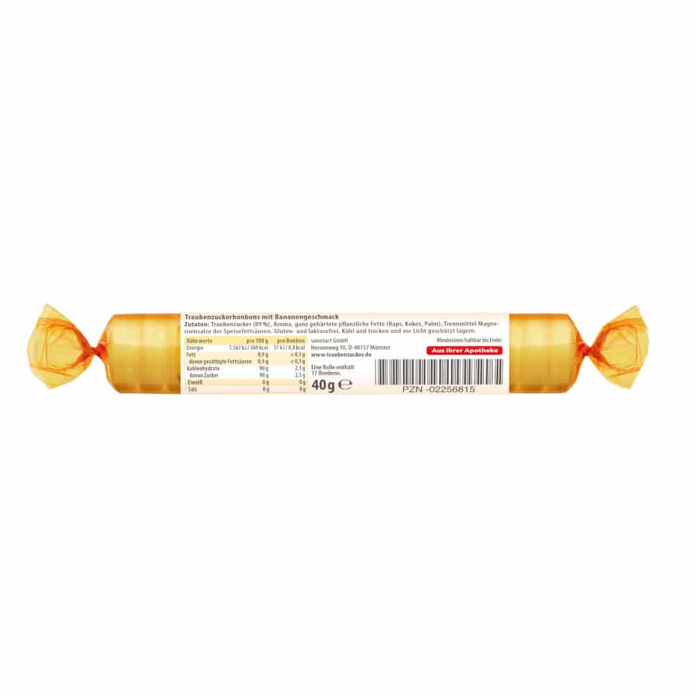intact Traubenzucker Banane Rolle 1 St Tabletten