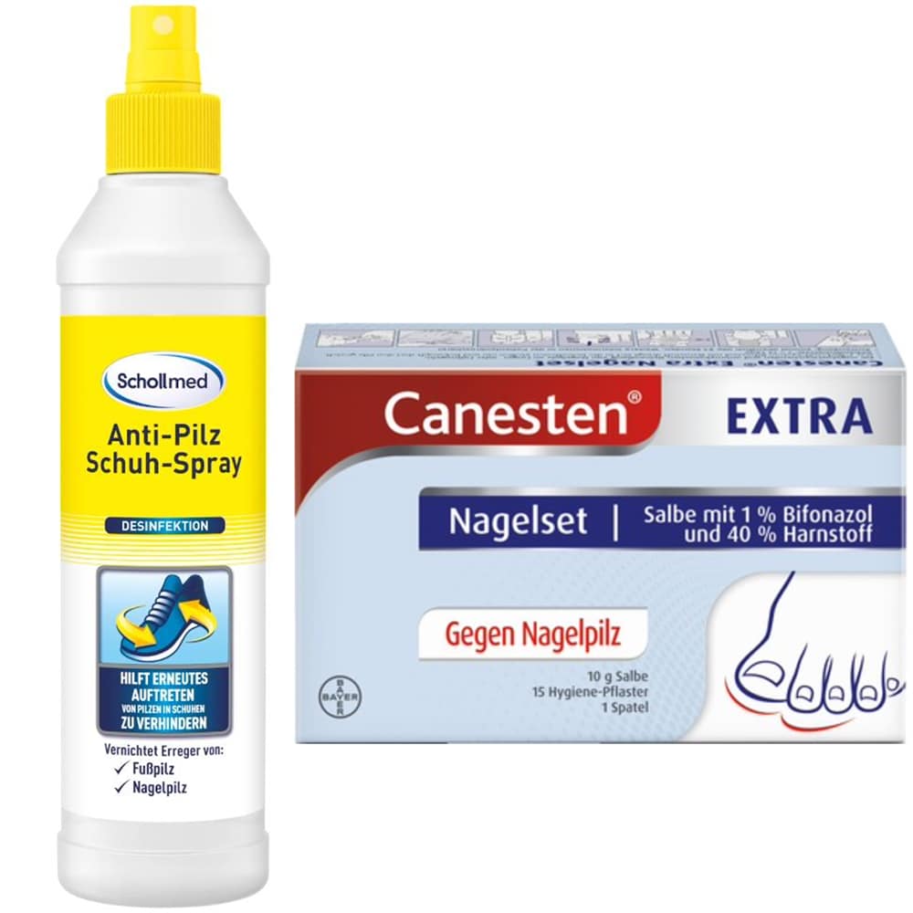 Nagelpilz & Anti Pilz Schuh Spray Set 1 Sparset