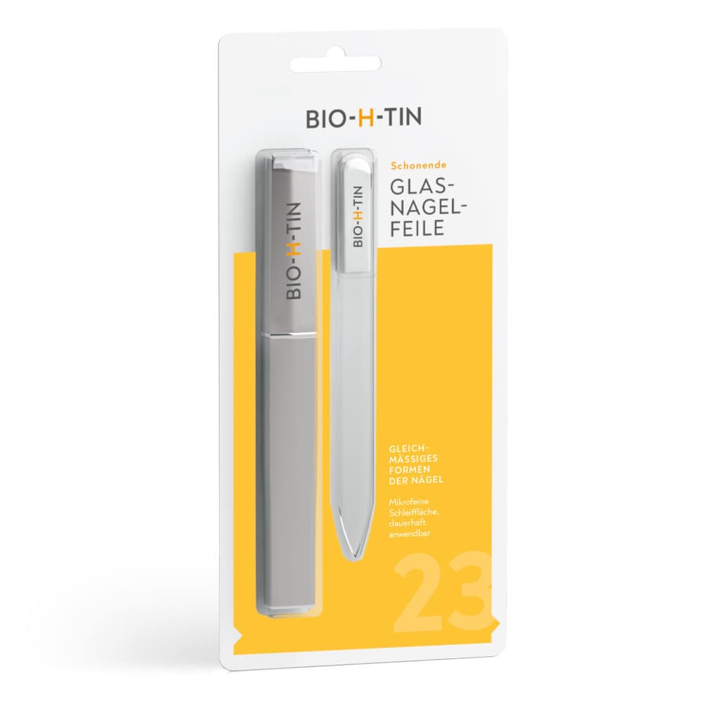 BIO-H-TIN Schonende Glas-Nagelfeile 1 St