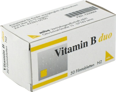 VITAMIN B Duo  50 St Filmtabletten