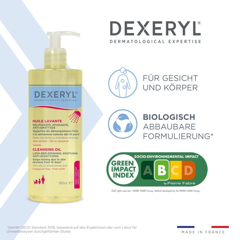 DEXERYL CLEANSING OIL 500 ml Duschgel