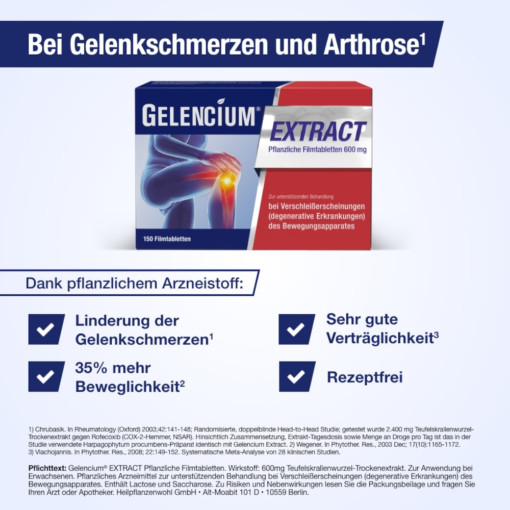 GELENCIUM EXTRACT 150 St Filmtabletten
