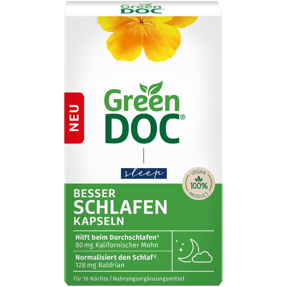 GreenDOC BESSER SCHLAFEN  32 St Hartkapseln