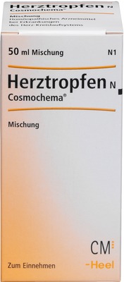HERZTROPFEN N Cosmochema 50 ml Tropfen