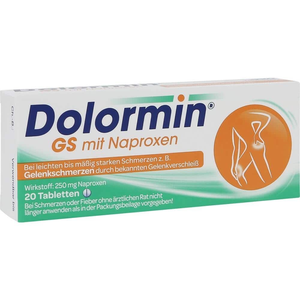 Dolormin GS mit Naproxen, Schmerztabletten bei Gelenkschmerzen,