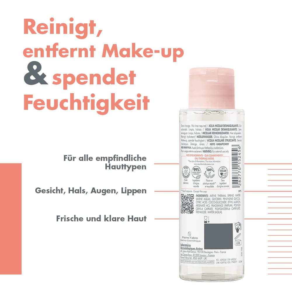 Avène MIZELLENWASSER 100 ml Lotion