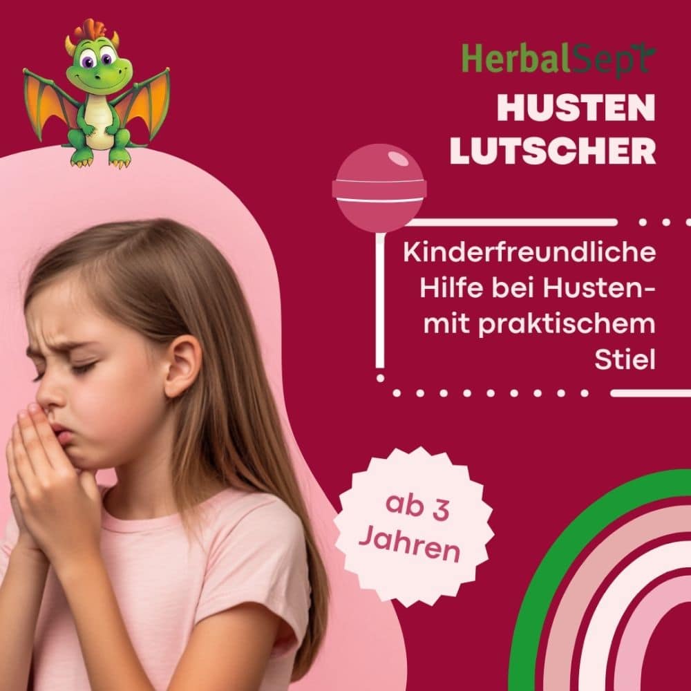 DR. THEISS HerbalSept HUSTEN LUTSCHER Kids 6 St Bonbons