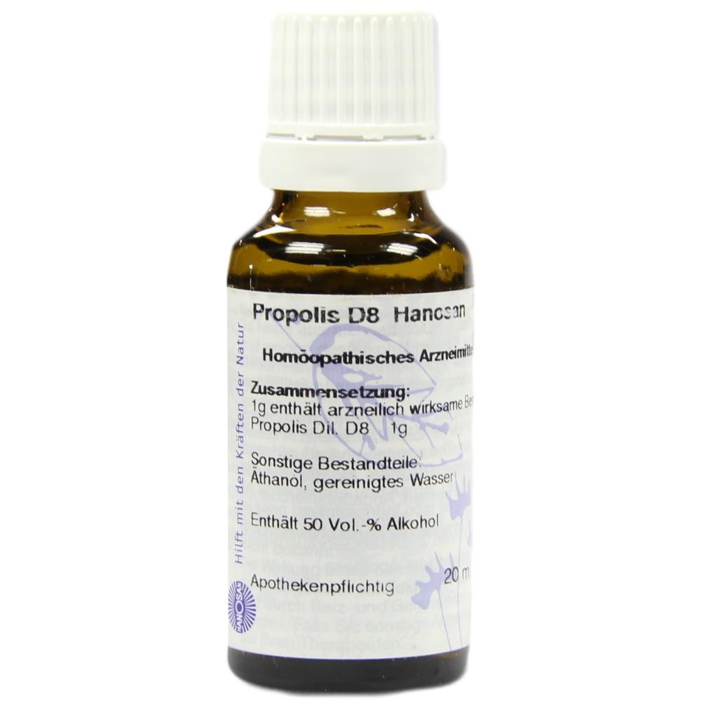 PROPOLIS D 8 Dilution 20 ml Dilution