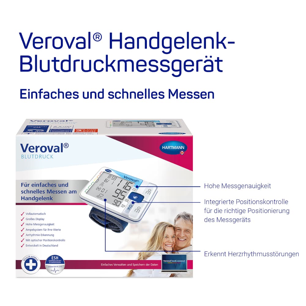 Veroval Handgelenk-Blutdruckmessgerät     1 St