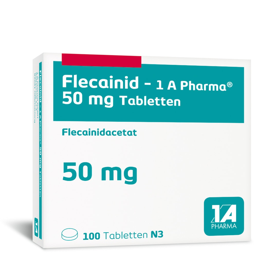 FLECAINID 1A Pharma 50 mg Tabletten 100 St Tabletten