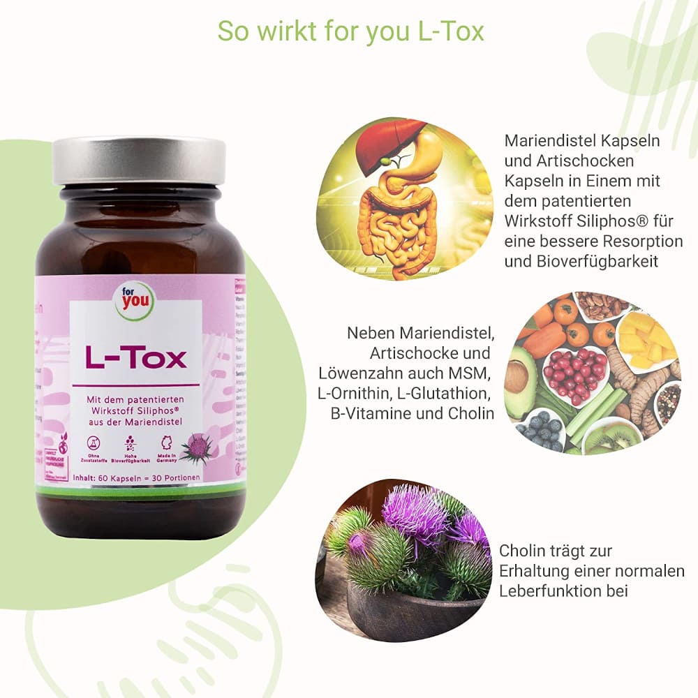 for you L-Tox 60 St Kapseln