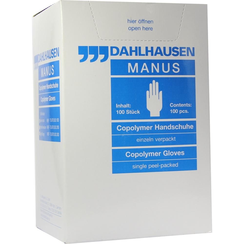 COPOLYMER Handschuhe steril Gr.S 100 St Handschuhe