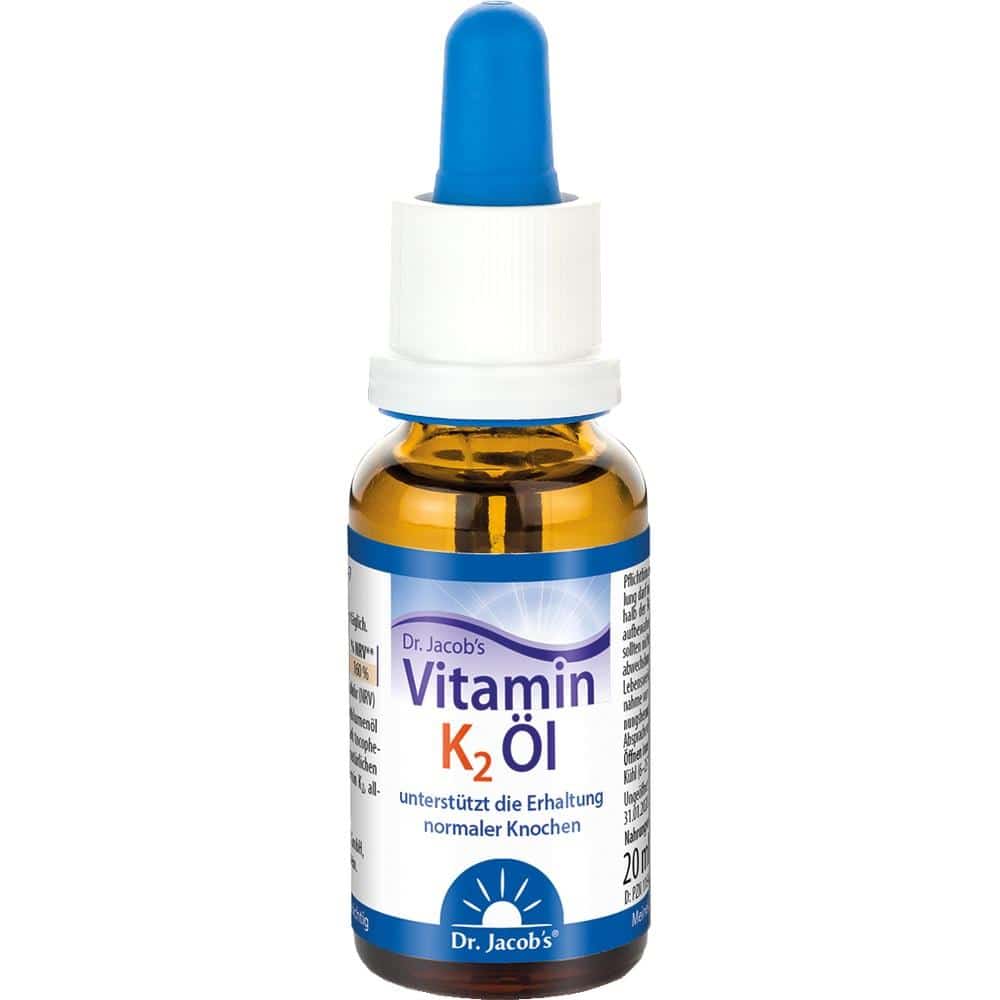 Dr. Jacob's Vitamin K2 Öl Alltrans MK7 640 Tropfen vegan