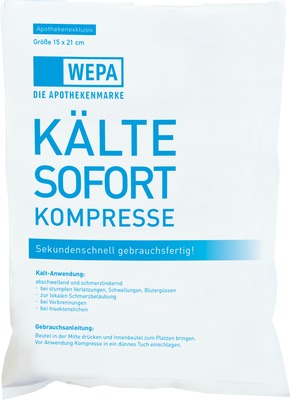 KÄLTE SOFORT Kompresse 15x21 cm 1 St Kompressen