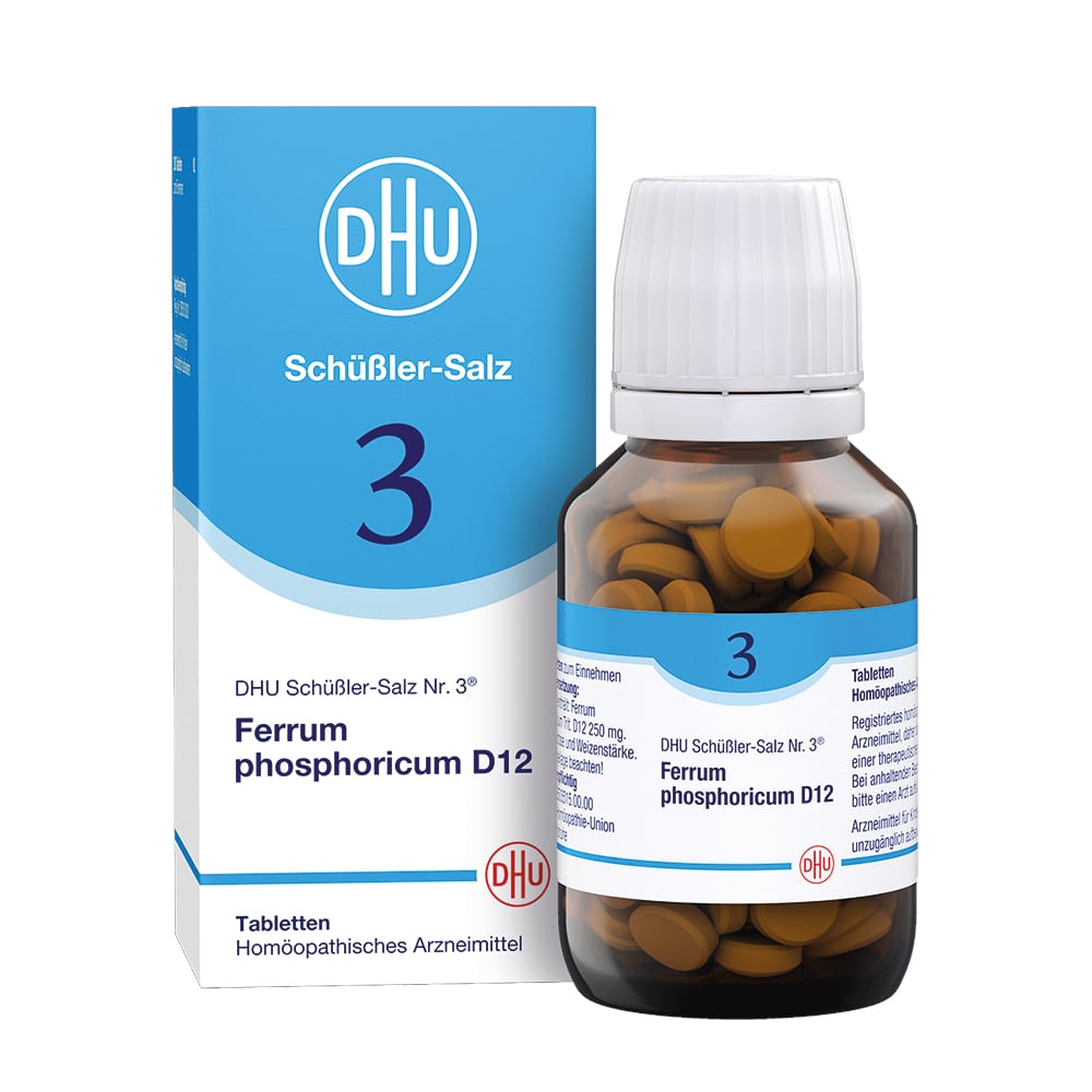 DHU Schüßler-Salz Nr. 3 Ferrum phosphoricum D12 200 St Tabletten