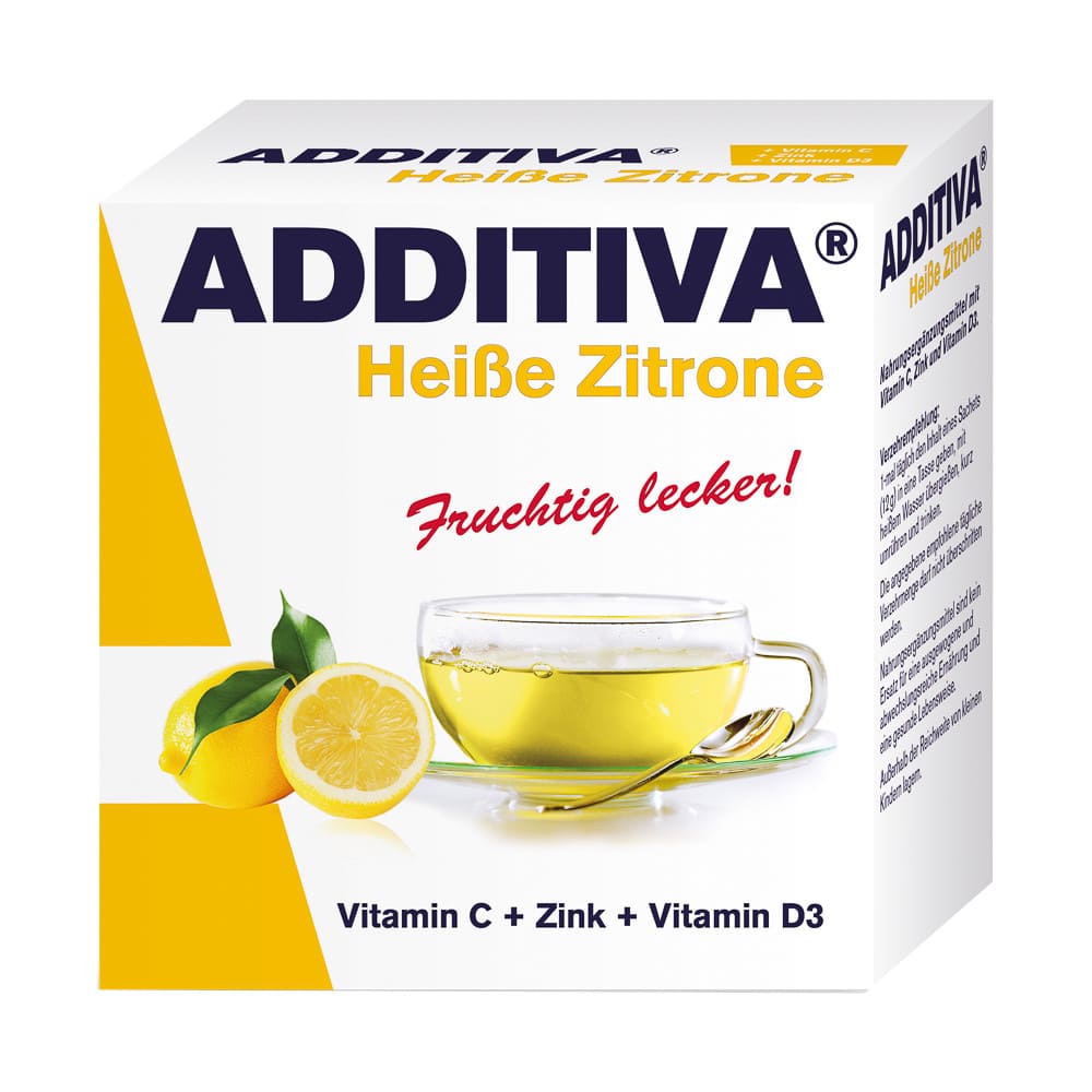 ADDITIVA heiße Zitrone Pulver 120 g Pulver