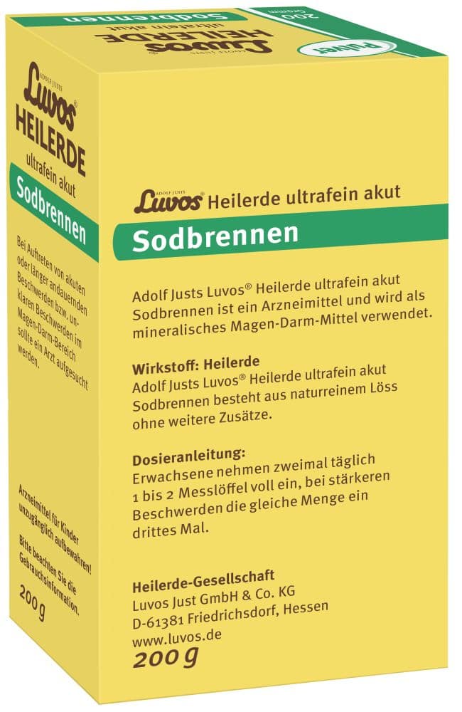 Luvos HEILERDE ultrafein akut 200 g Pulver