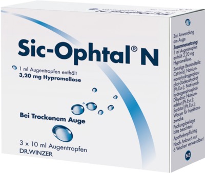 Sic-Ophtal N 3X10 ml Augentropfen