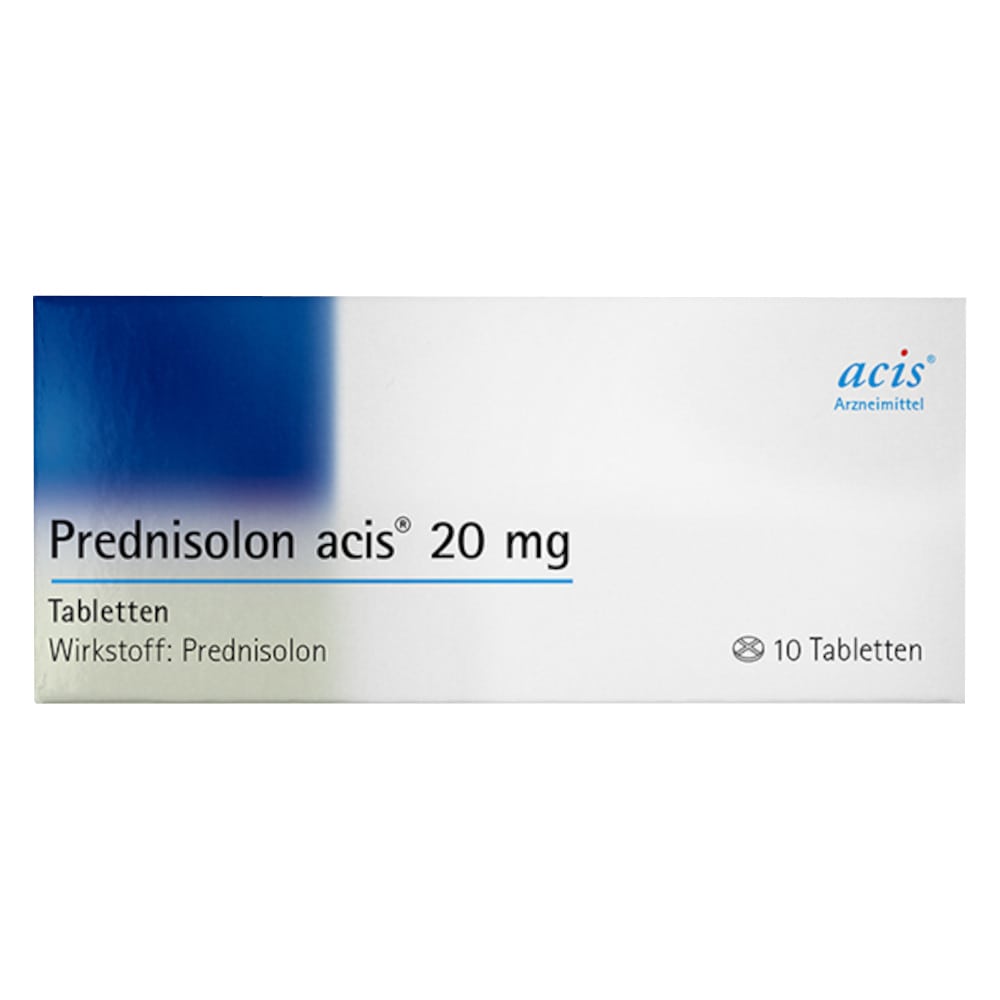 PREDNISOLON ACIS 20 mg Tabletten 10 St Tabletten
