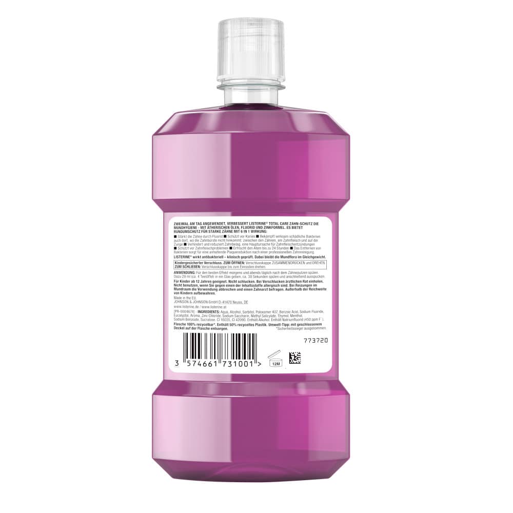 LISTERINE Total Care Zahn-Schutz  500 ml Lösung