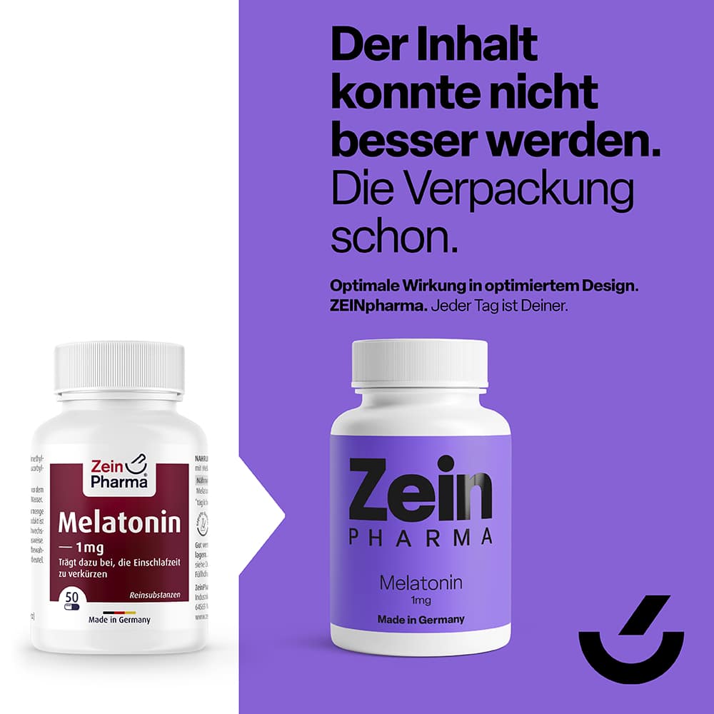 Zein Pharma Melatonin 1 mg 120 St Kapseln